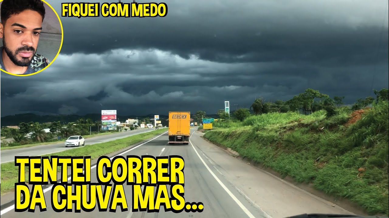 DIRIGINDO CARRETA NA CHUVA, TENTEI CORRER DELA MAS ELA ESTAVA ME ESPERANDO