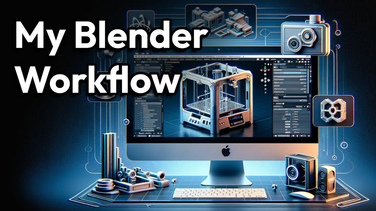 Мой рабочий процесс моделирования Blender Precision