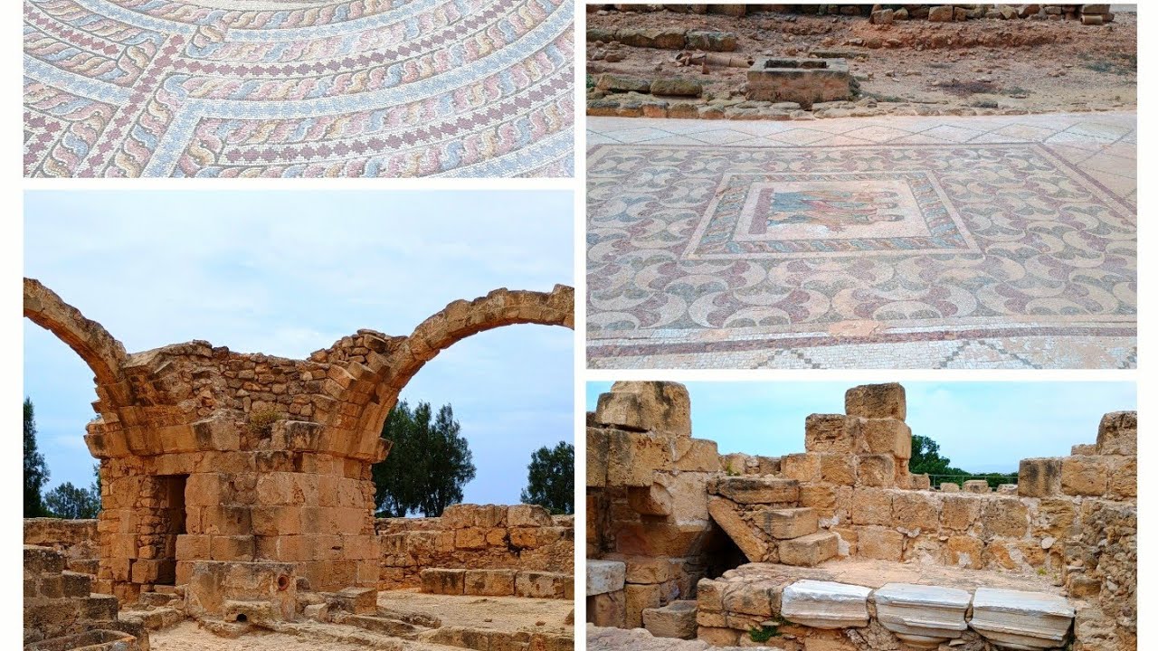 Roman Ruins & Mosaics | Paphos Archaeological Park | Cyprus