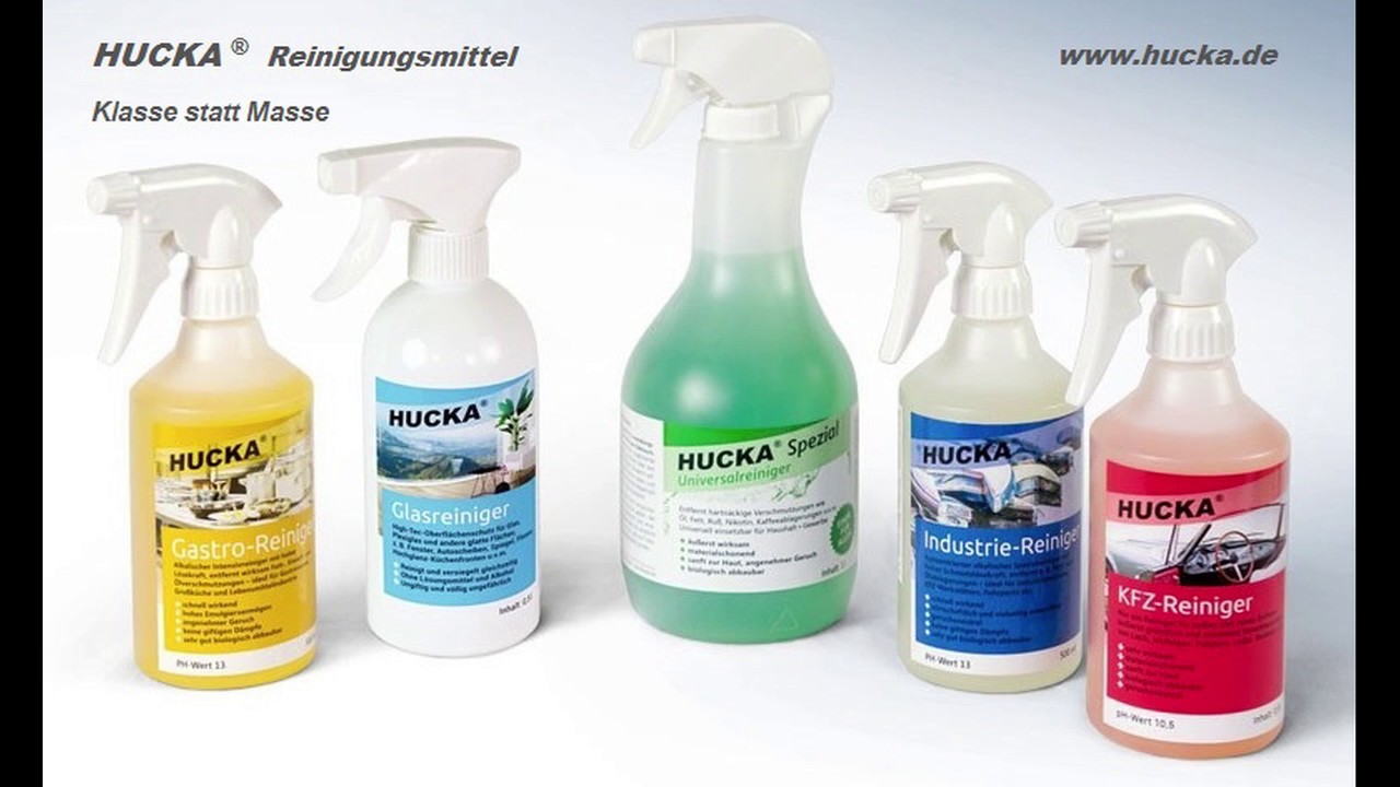 HUCKA Industriereiniger -  Produktvideo