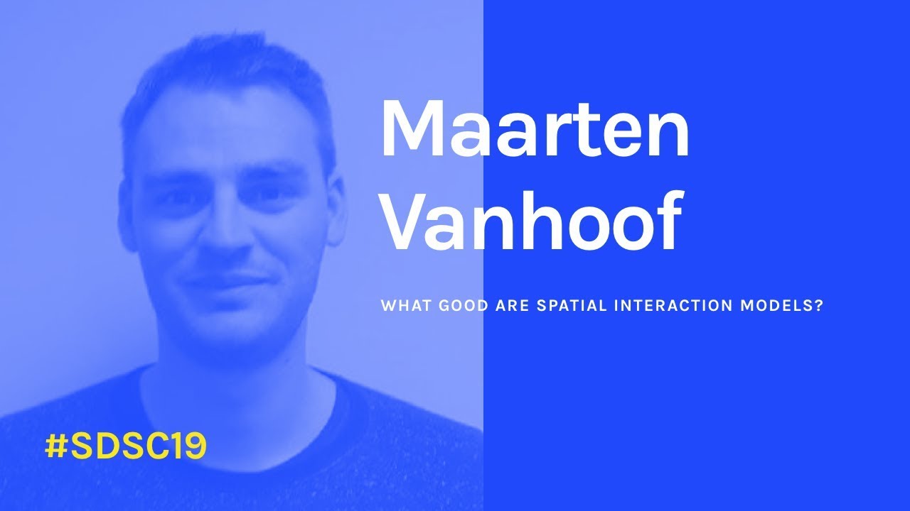 What Good are Spatial Interaction Models by Maarten Vanhoof