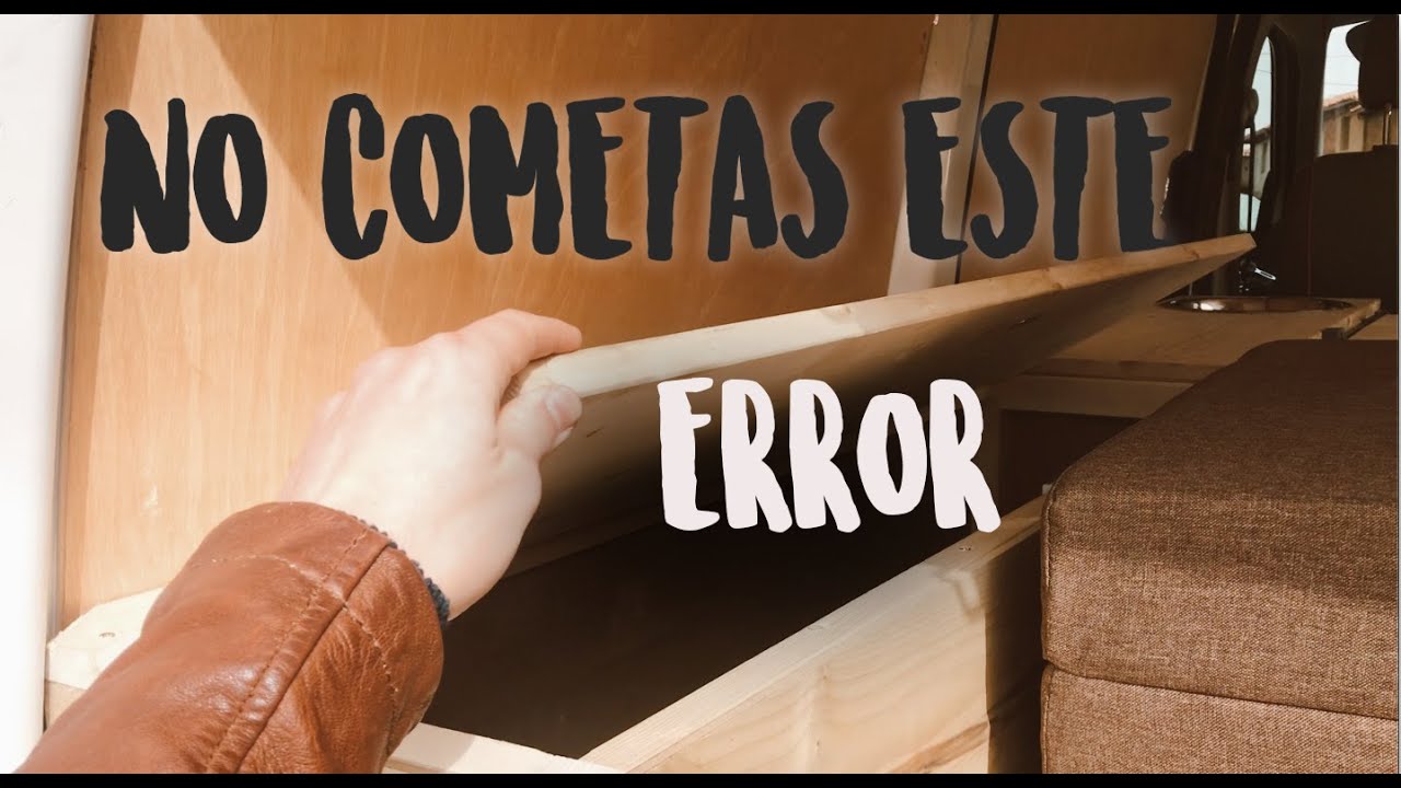 🚐🌲FURGONETA CAMPER Volkswagen TRANSPORTER T5 [SIN HOMOLOGAR] ➡️ (MUEBLES DESMONTABLES) [Capítulo 3]