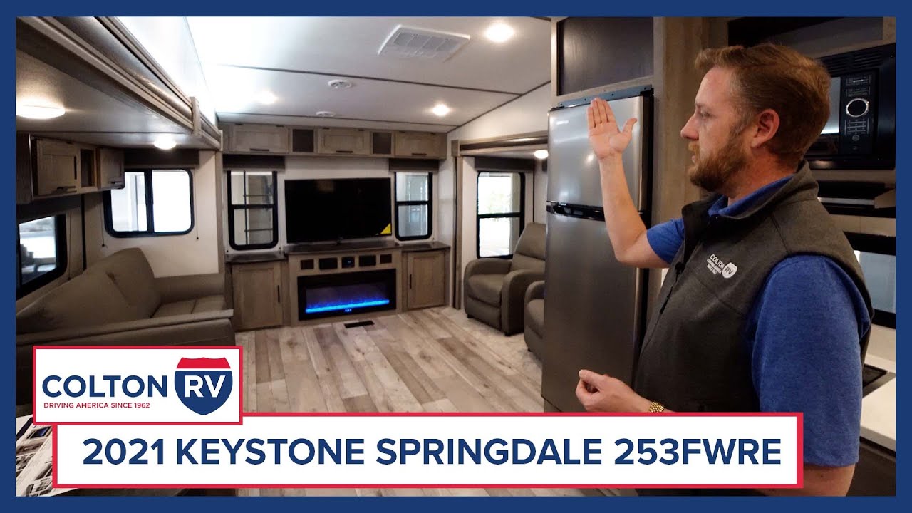 2021 Keystone Springdale 253FWRE Fifth Wheel Walkthrough