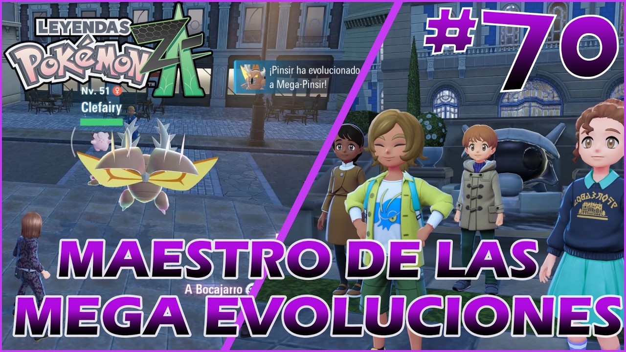 Pokémon Legends: Z-A | #70 UNA LECCION SOBRE LA MEGA EVOLUCION!!!