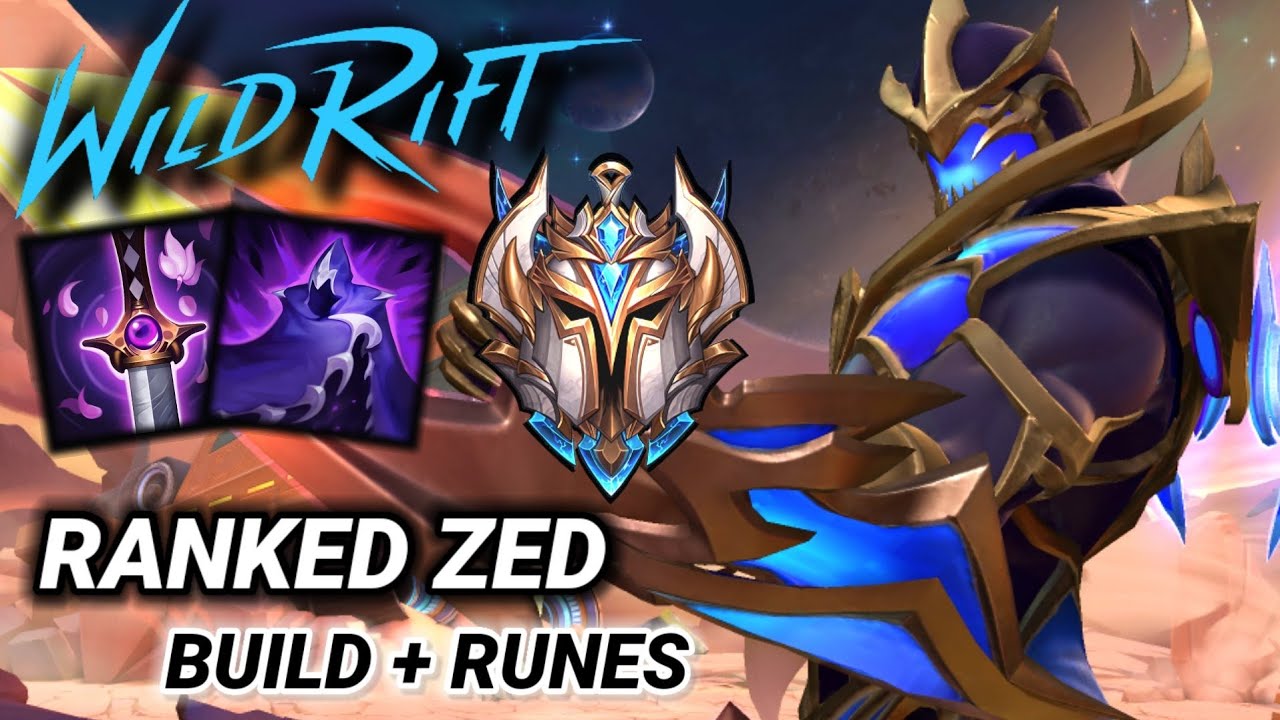 Wild Rift Zed - Challenger Full Ranked