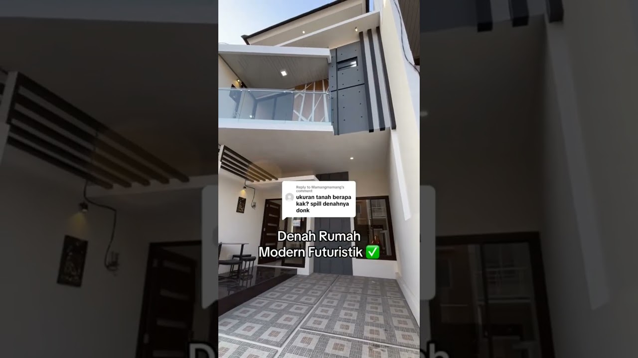 BANGUN RUMAH 4,5 X 9 || 2 lantai  BUDGET 300JT AN || MURAH BANGET #shorts