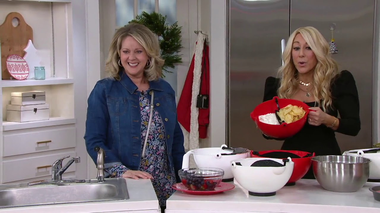 Squeebie Multi-Purpose Mixing Bowl by Lori Greiner on QVC