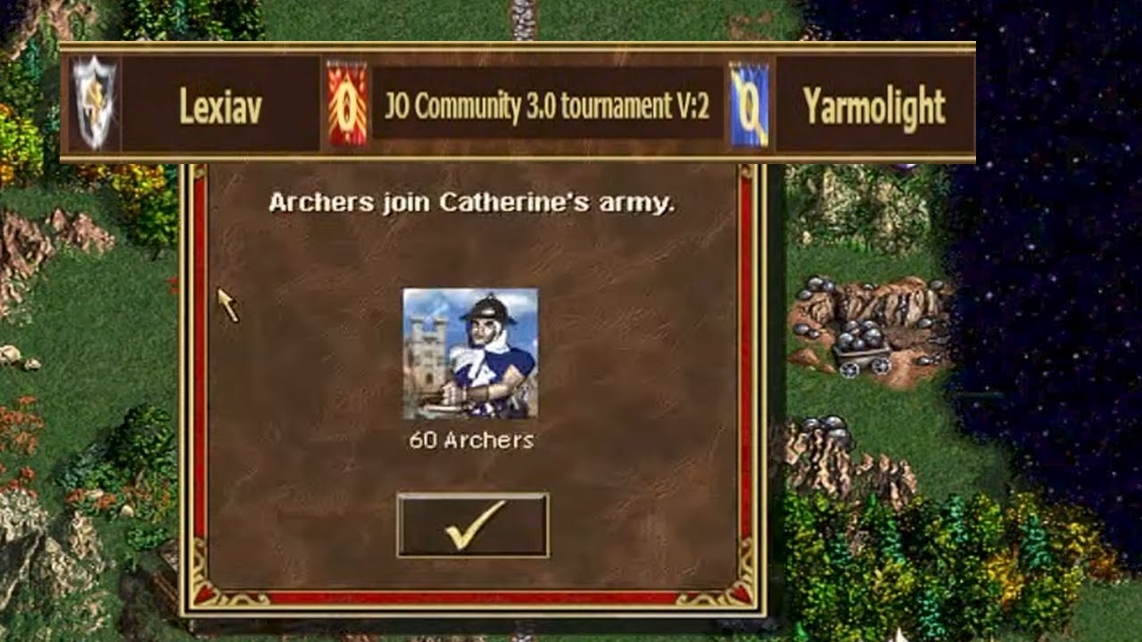 My signature Castle in a huge Tourney game!