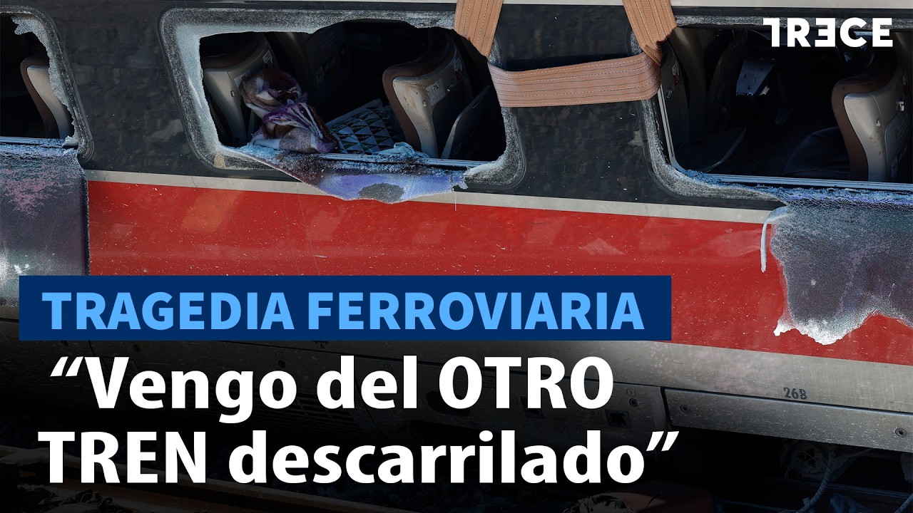 Santiago Rosendo, superviviente del Alvia: 