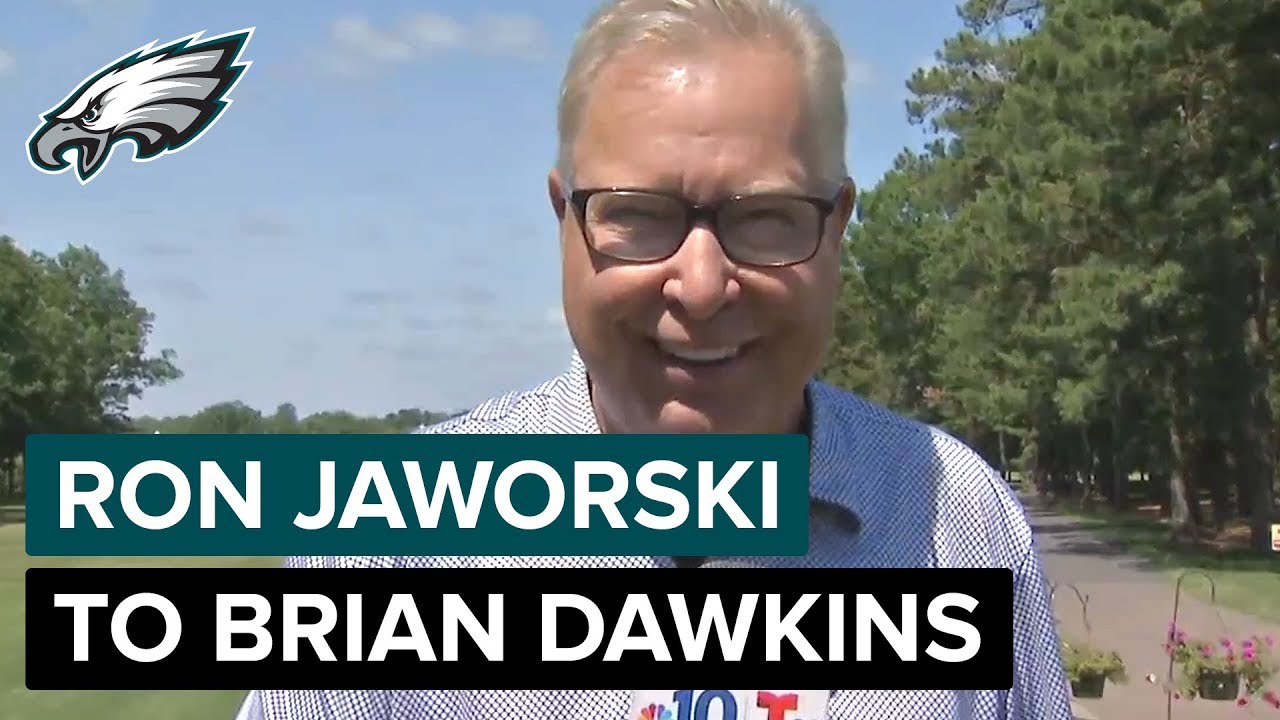 Ron Jaworski Congratulates Brian Dawkins for Entering NFL Hall of Fame | Philadelphia Eagles