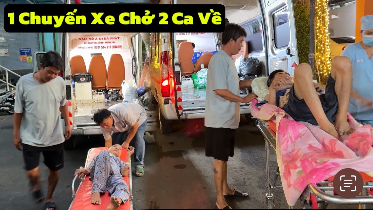 VCT - 1 Chuyến Đi Chở 2 Ca Bệnh Về | Chuyến Xe Đầy Tình Thương