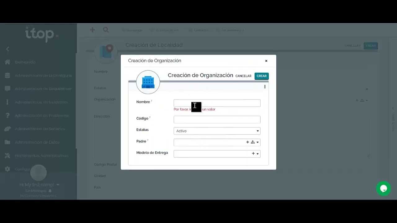 iTop - Gestión del Configuracion