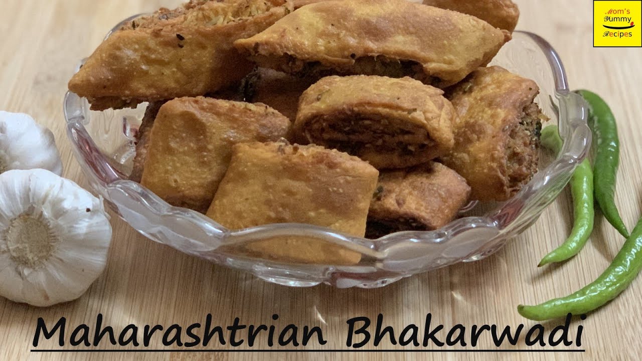 How to make Maharashtrian Bhakarwadi Recipe - Bhakarwadi Recipe step by step - बाकरवड़ी