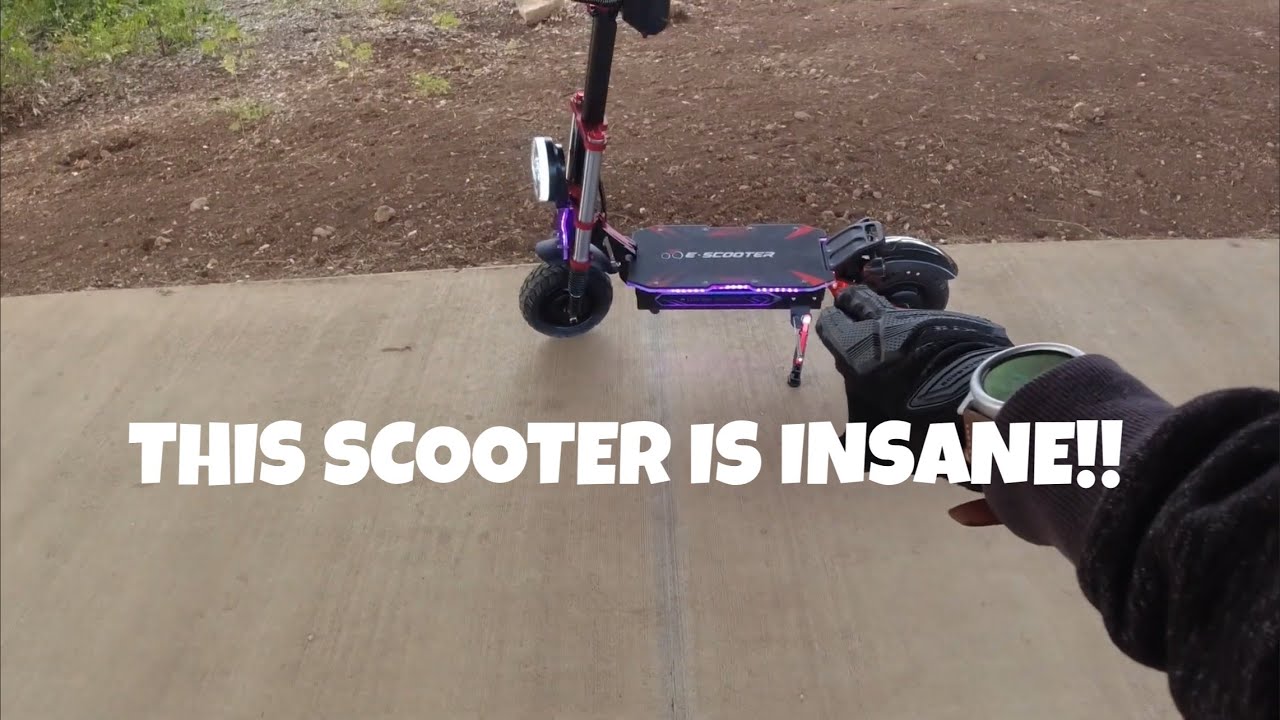 THIS 55 MPH ELECTRIC SCOOTER IS DANGEROUS!