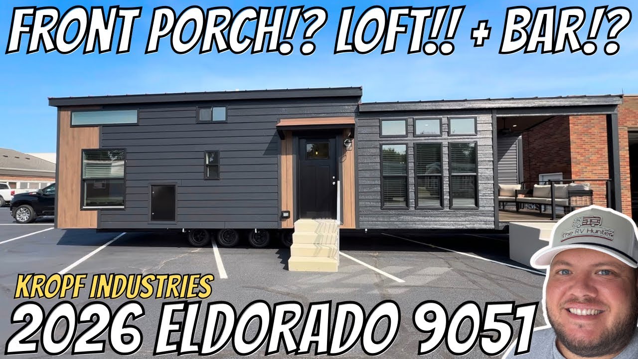TINY HOUSE FEEL in a PARK MODEL | 2026 Eldorado 9051 by Kropf Industries