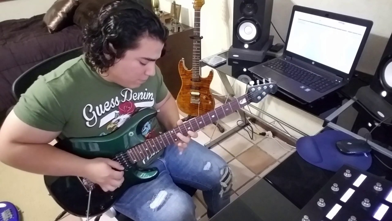 Music Man JP6 & Line 6 Helix (Glasgow Kiss)