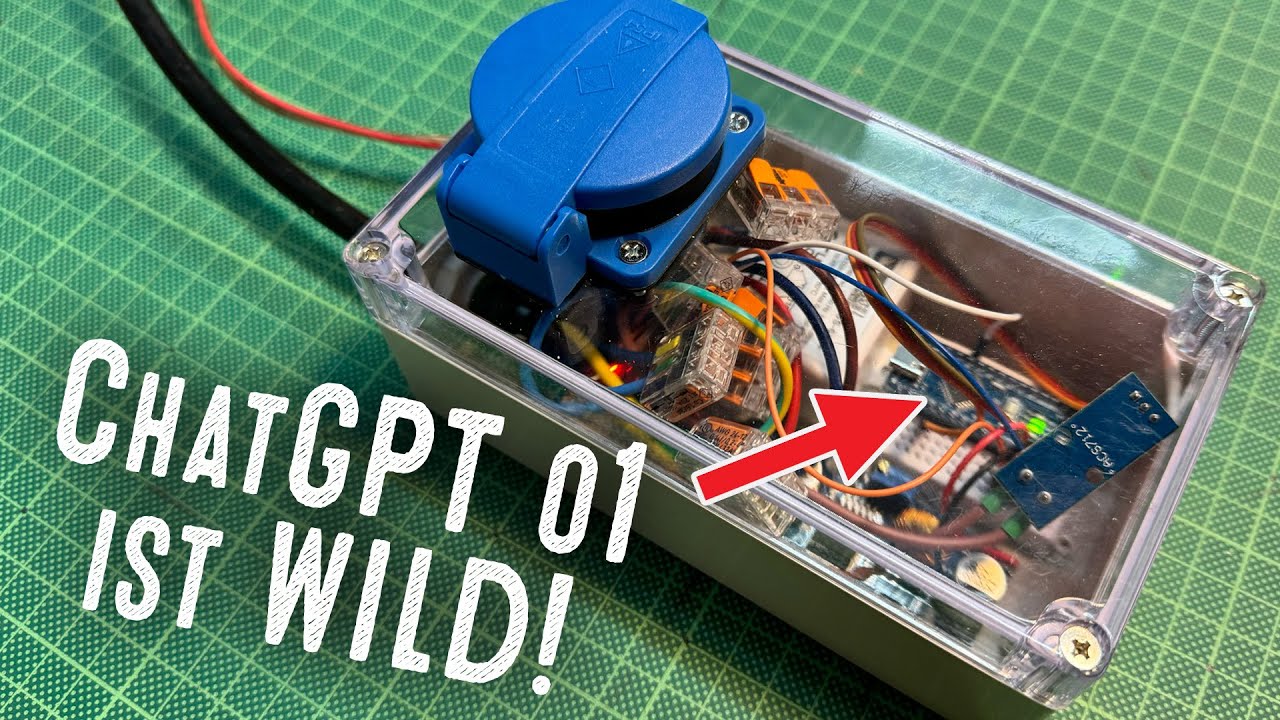 Arduino programmieren mit ChatGPT o1 f&uuml;hlt sich an wie SCHUMMELN!