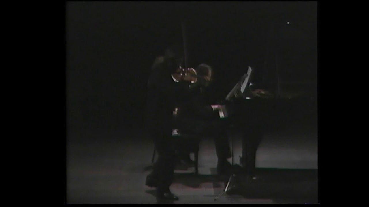 RAVEL Sonata in G major op 77  Live Recording