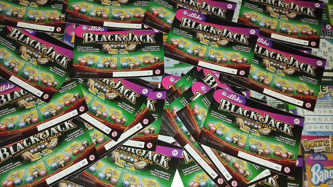 Spécial black jack | Ticket illiko FDJ ~306~