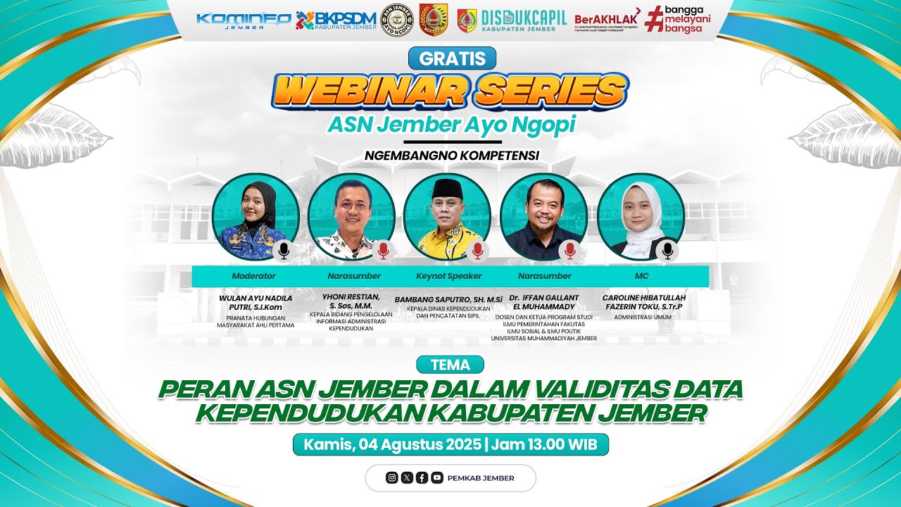 Webinar ASN Jember Ayo Ngopi 