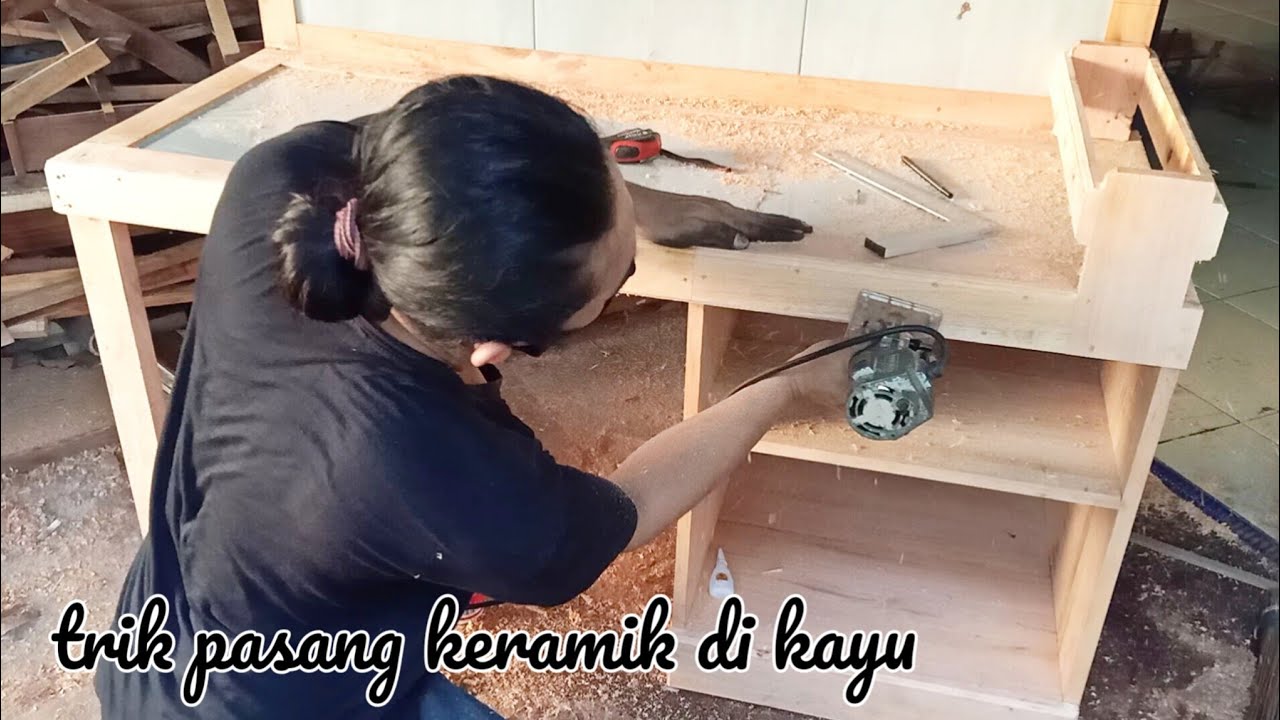 Skill tukang membuat meja kompor minimalis/membuat meja kompor gas