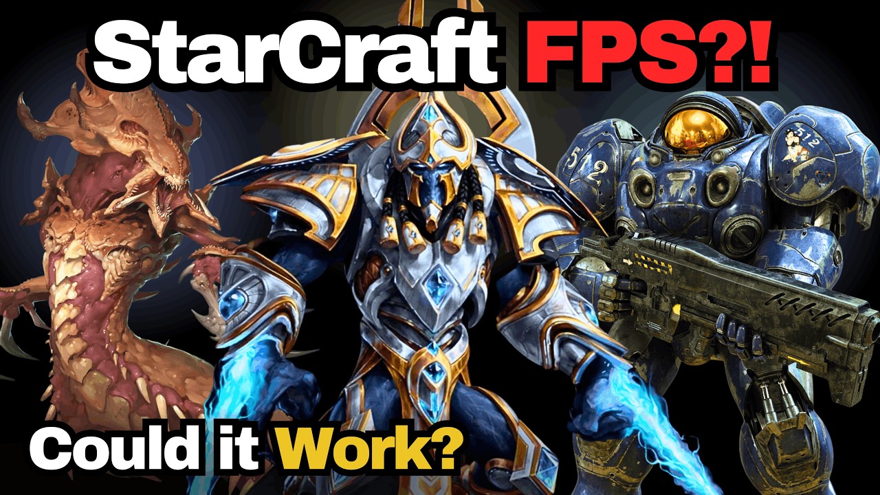 Что, если бы StarCraft был шутером от первого лица?
