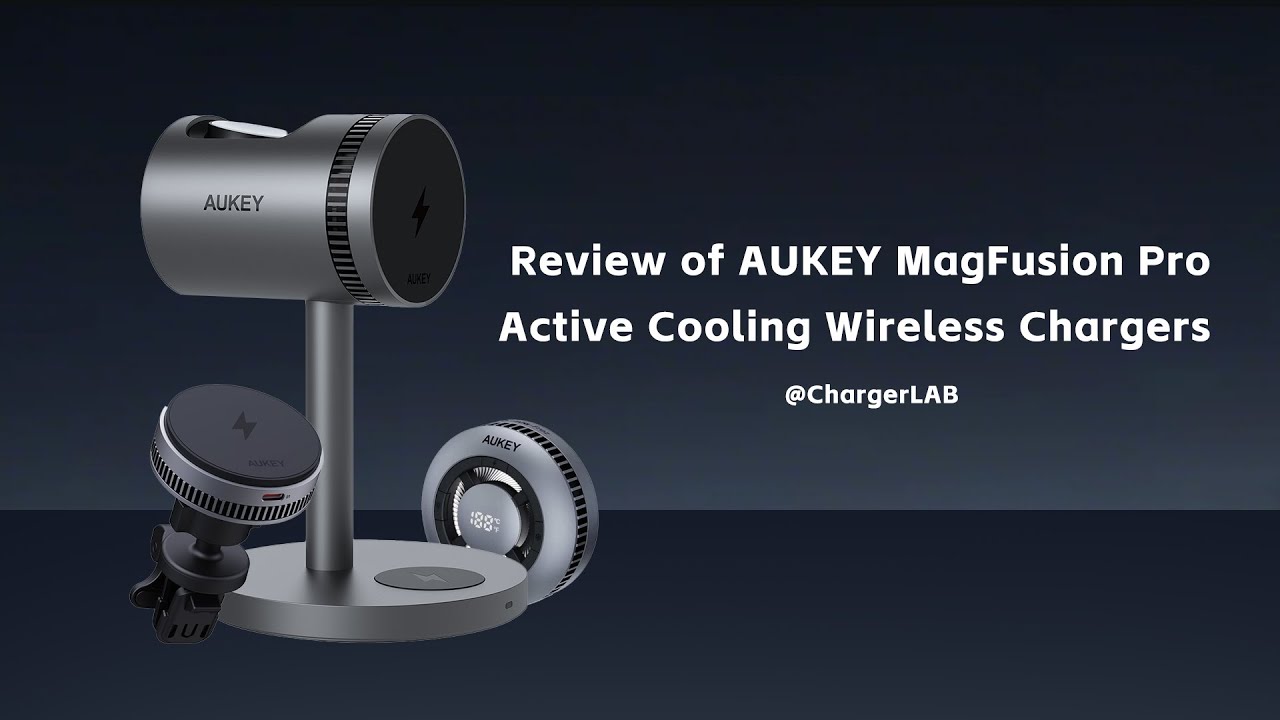 Charging While Cooing | Review of AUKEY MagFusion Pro Active Cooling Wireless Chargers