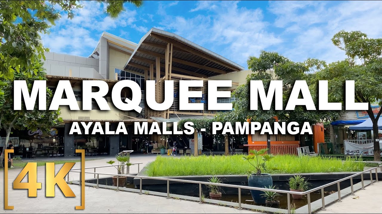 Tour From Home TV | MarQuee Mall, Angeles City, Pampanga | Ayala Malls | 4K | Walk Tour Philippines