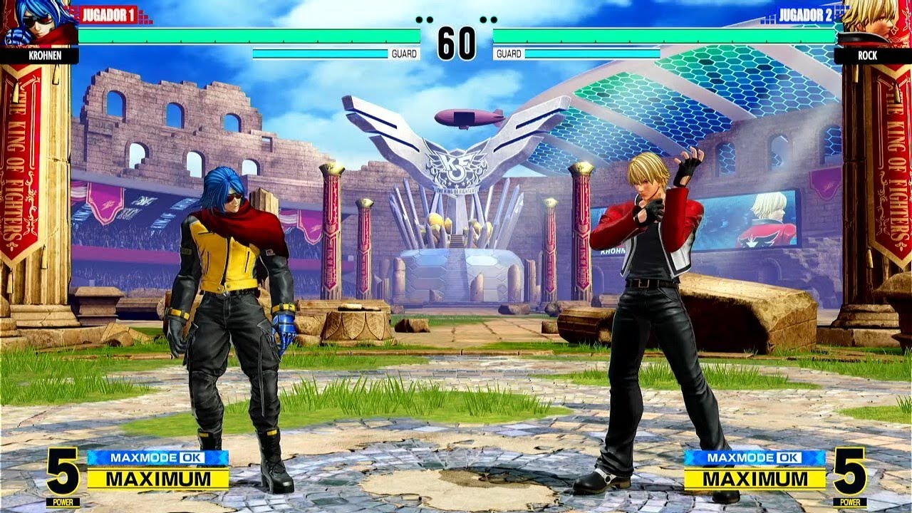 KROHNEN VS ROCK - KOF XV