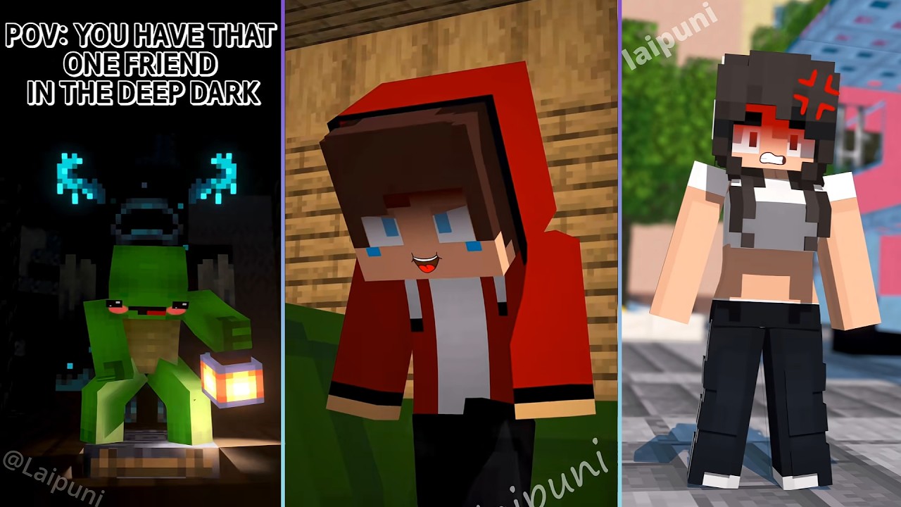 MiniCraft - JJ Plays The Squid Game Marble || Mini Craft World