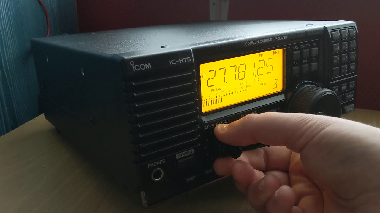 A German ham operator on UK CB channel 19.