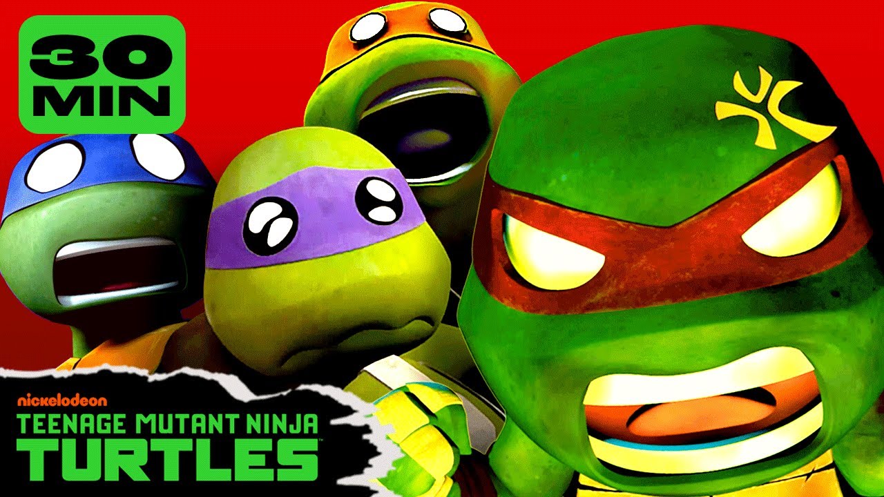 30 Minutes of the Teenage Mutant Ninja Turtles Going FULL Anime! | TMNT