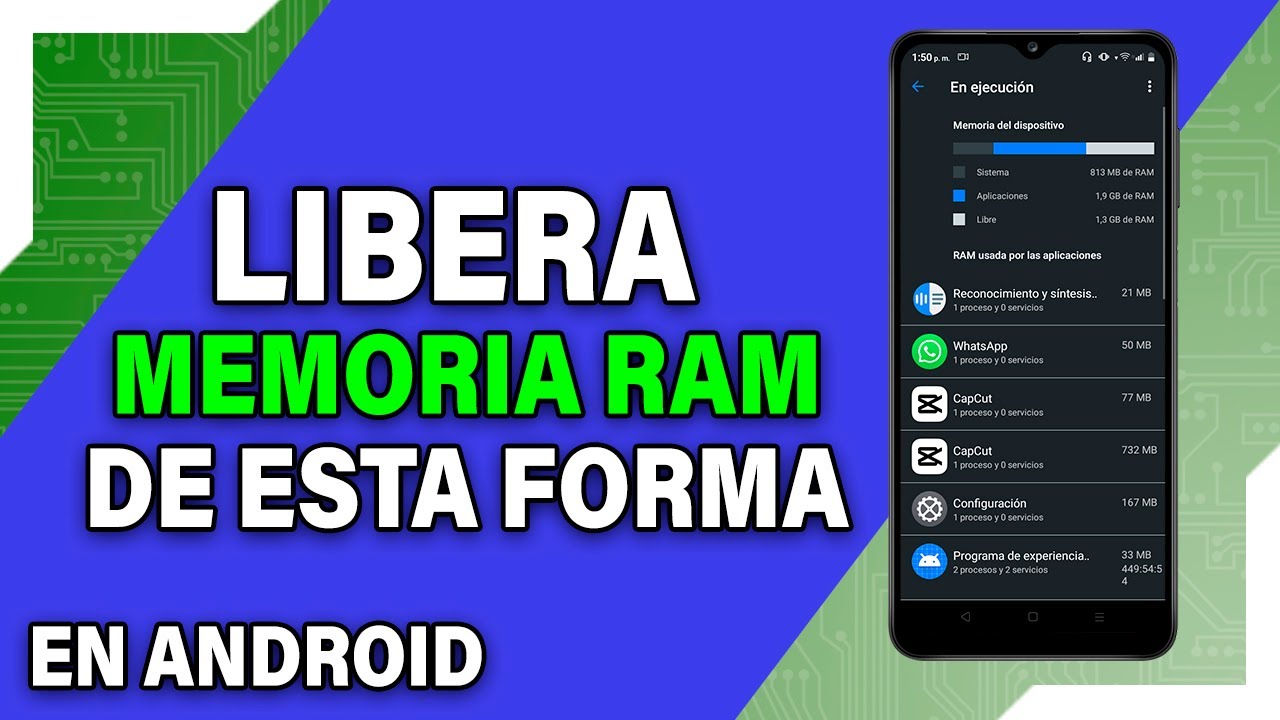 Cerrar apps abiertas en segundo plano y liberar RAM en Android