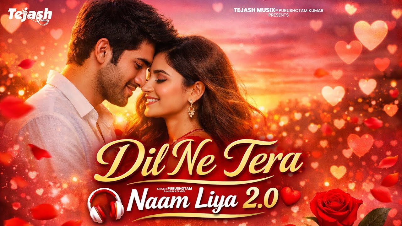 Dil Ne Tera Naam Liya 2.0 💞 P.Kr & Anshika Pandey 90s Bollywood Romantic Vibe | Soulful New Version