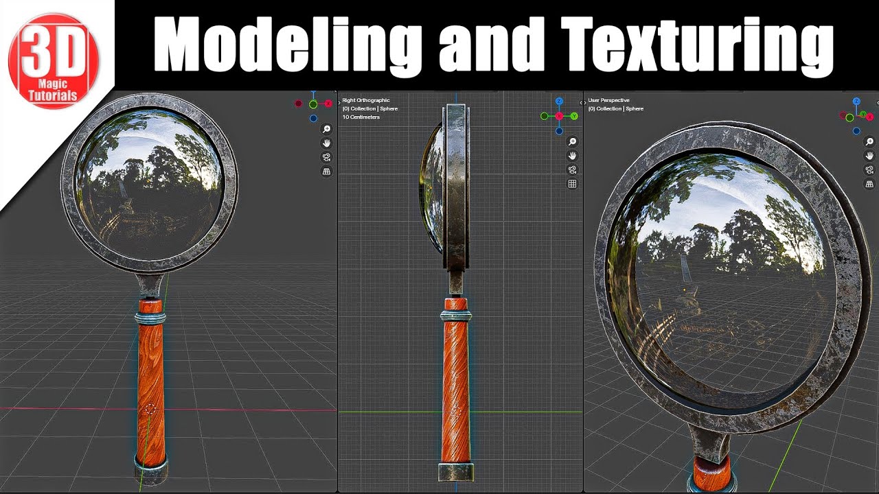 Blender Modeling and Texturing Tutorial - 4.1