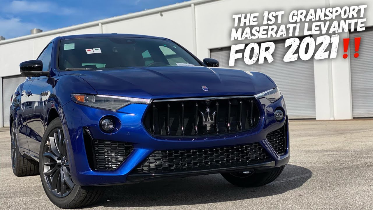 This 2021 Maserati Levante S GranSport Debuts In BLUE!