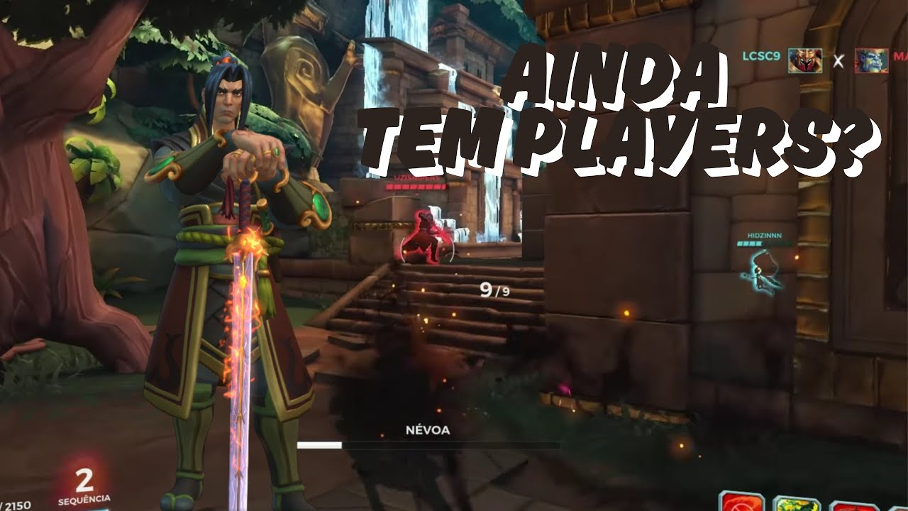 Estou de volta! ainda tem players? - Jogando com Zhin  | PALADINS