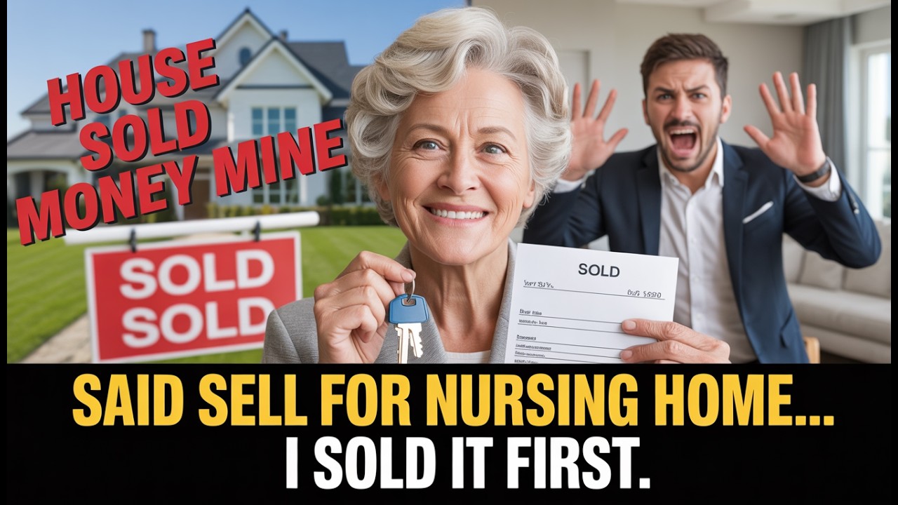Son Said “Sell the House, Nursing Home for You” – I Sold It First and Kept the Money