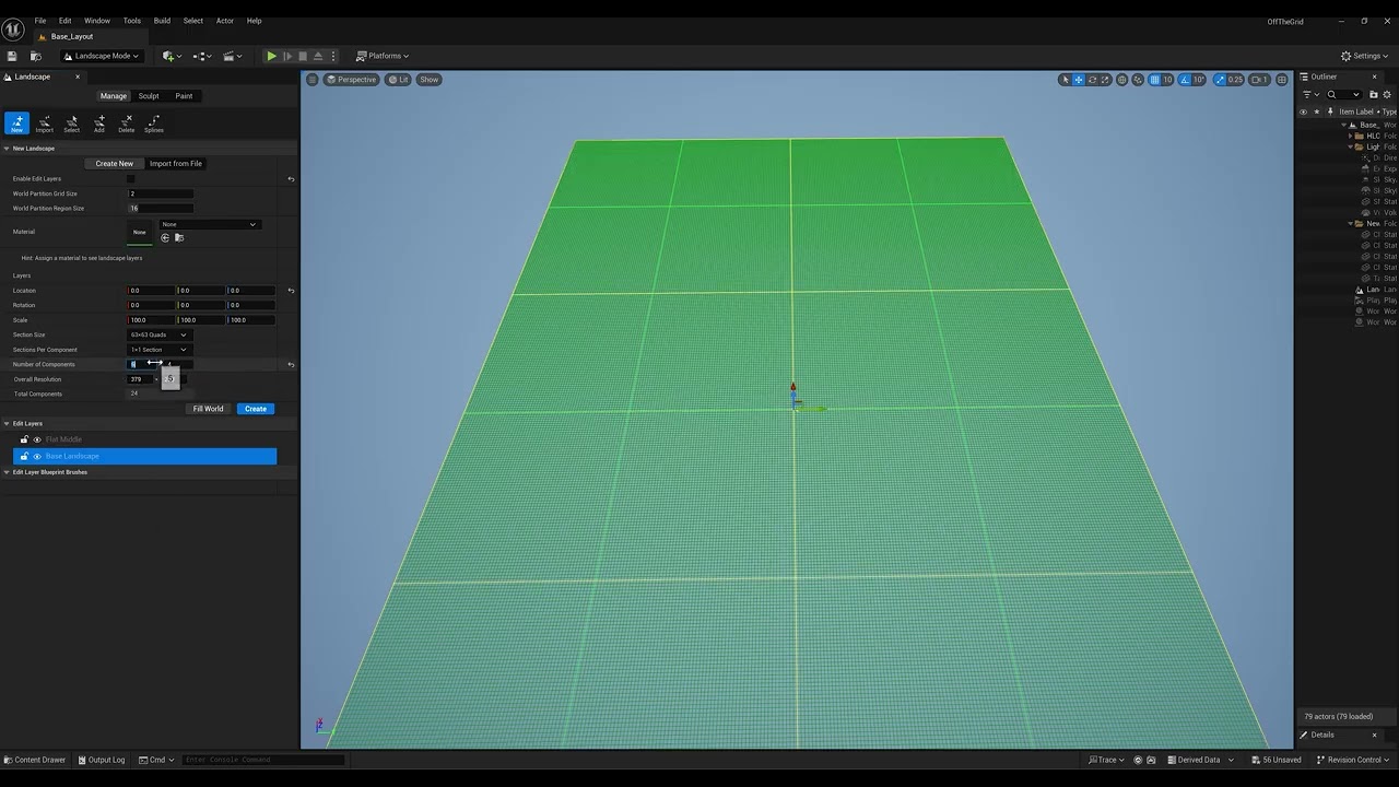 Landscaping in Unreal Engine - Setup and Sculpting Tools