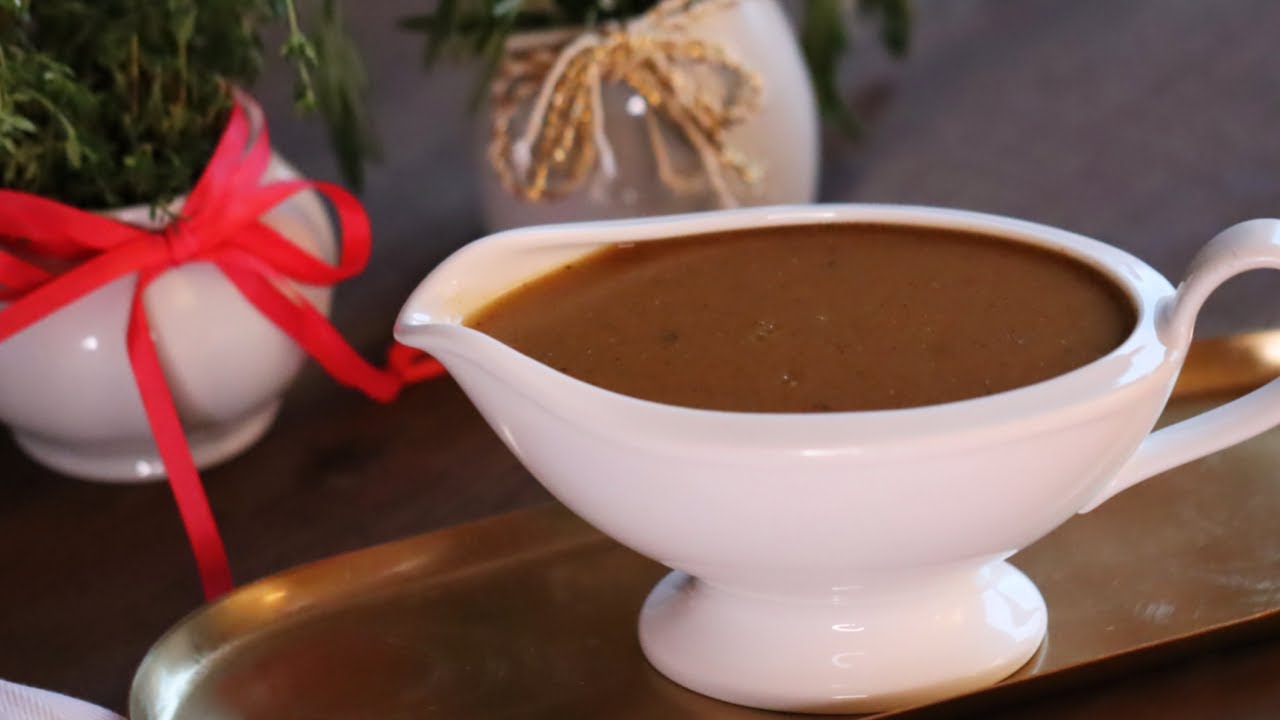 How to Make VEGAN Gravy Sauce | Easy & Tasty Recipe