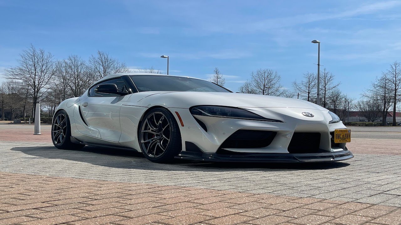 Rays Gram Lights 57FXZ on the 2020 GR Supra