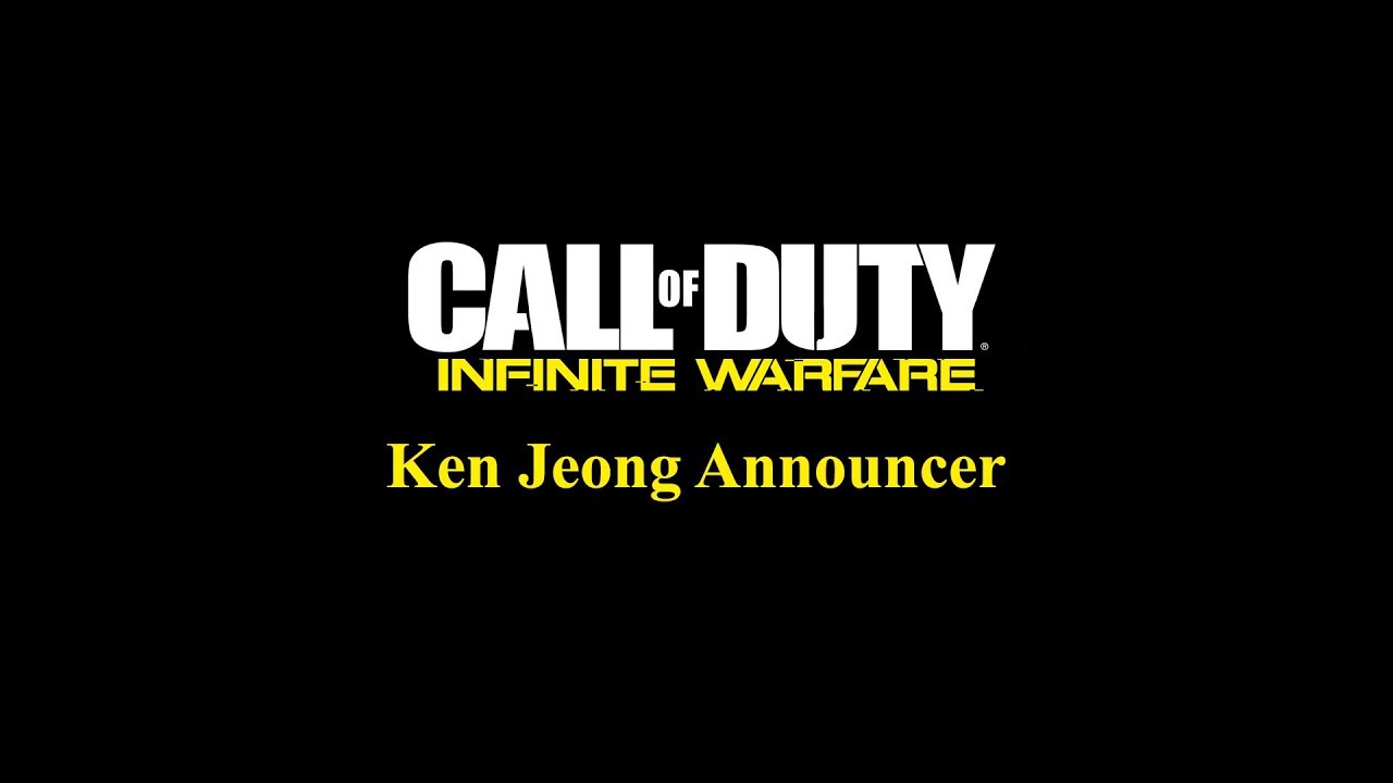 Call of Duty: Infinite Warfare -- Ken Jong Announcer
