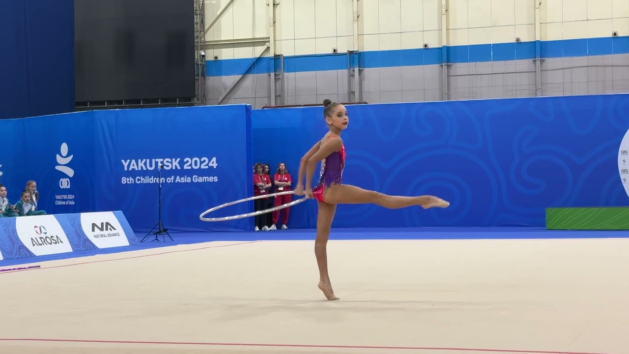 Sofia Ilteryakova Hoop EF Children of Asia 2024