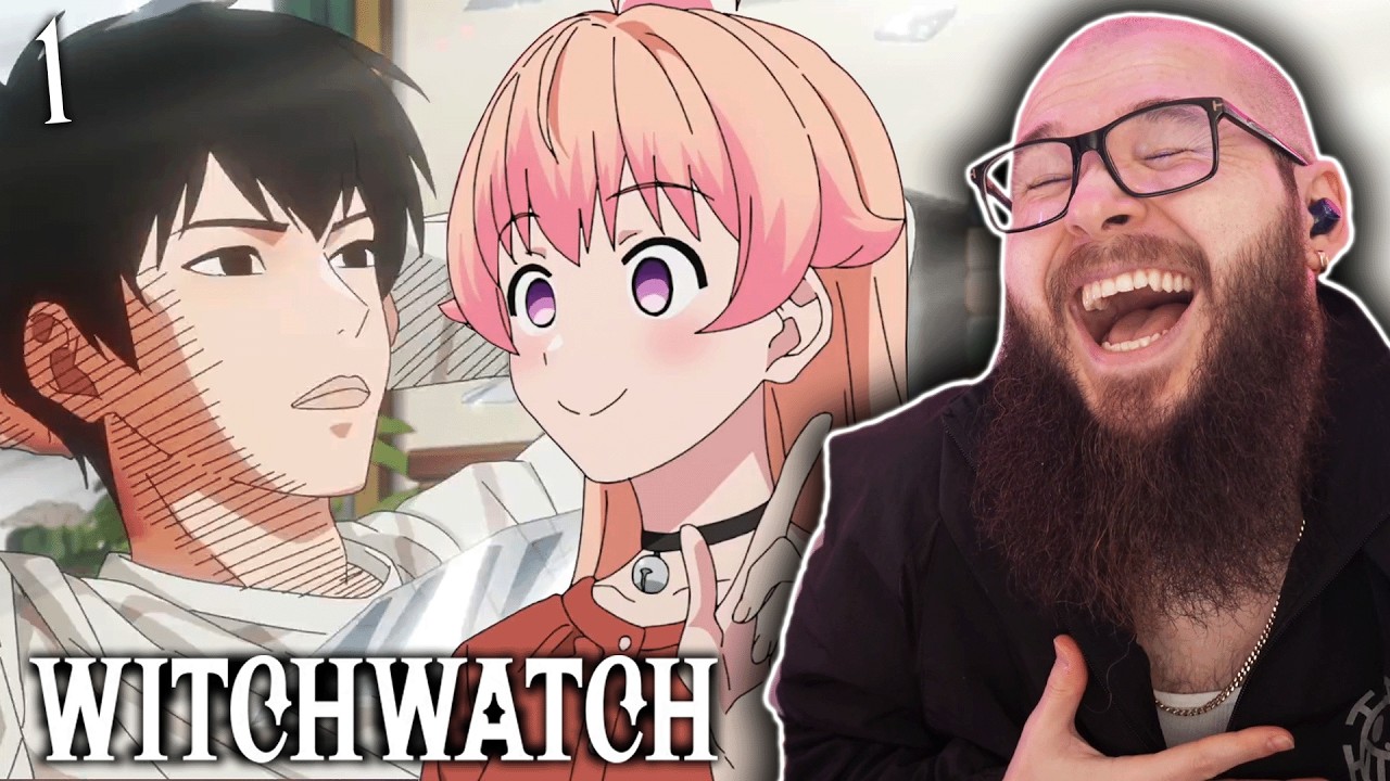 🤣🤣🤣 Witch Watch Episode 1 REACTION (日本語字幕付き) Uitchi Uotchi