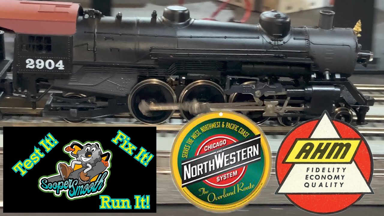 Test It! Fix It! Run It! HO Bad Motor AHM / IHC / Mehano Chicago and North Western 4-6-2 Pacific