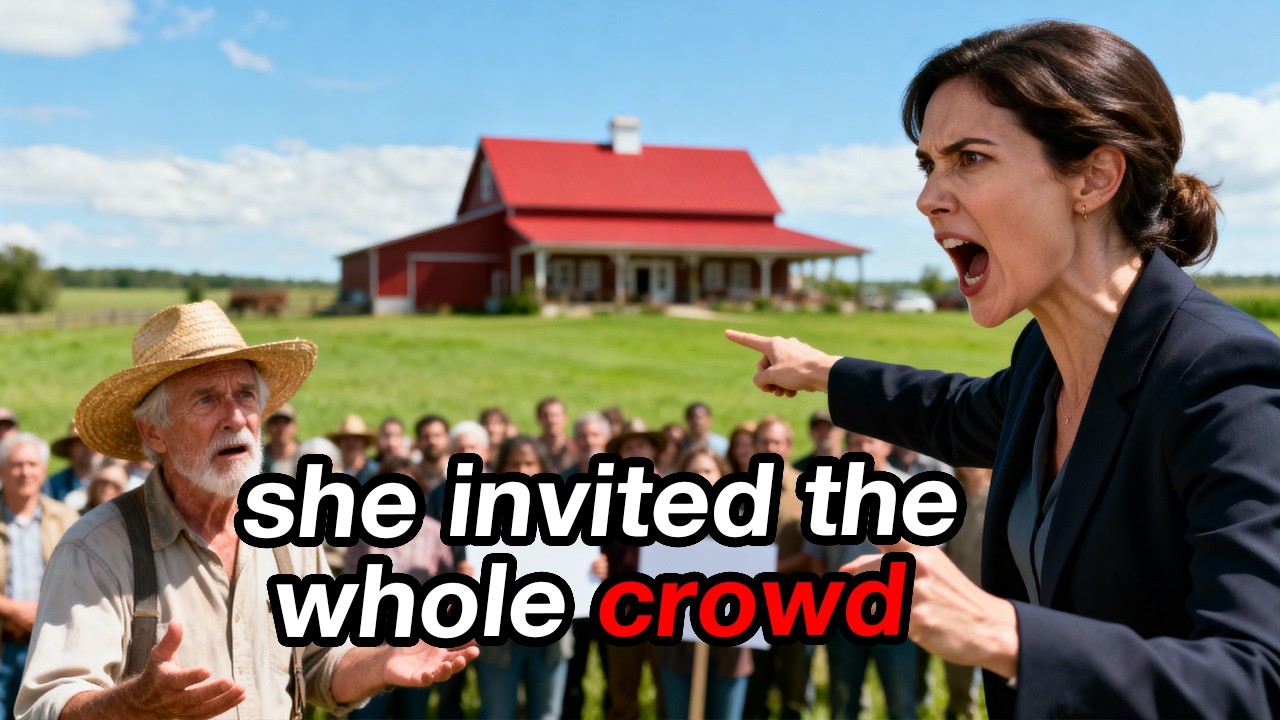HOA Karen “Reserved” My 200-Year-Old Farm For 125 People… So I Let Her Walk Into A Trap!