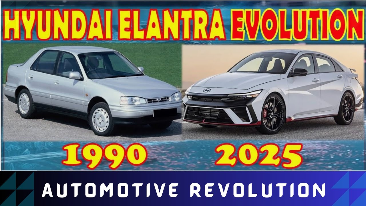 Hyundai Elantra Evolution (1990-2025)