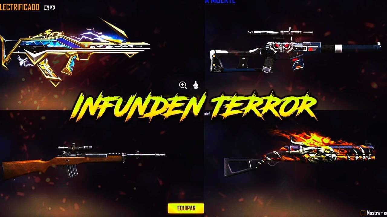 TOP 10 ARMAS MÁS LETALES PARA CLASIFICATORIA EN ESTA NUEVA TEMPORADA DE FREE FIRE | TREBOR T