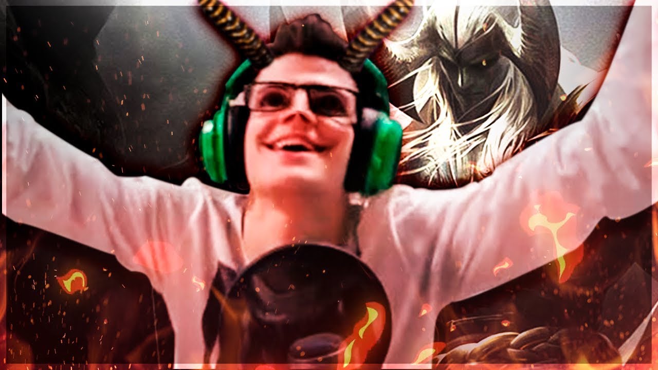 UMA PARTIDA -NÃO MUITO SANTA- DE AATROX MID! - Kami
