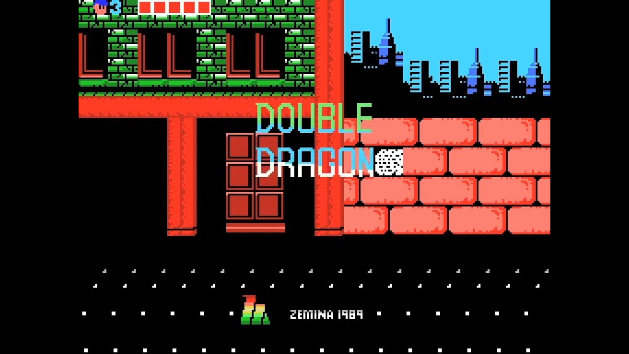 MSX Longplay [068] Double Dragon (Zemina) (KR) (Unlicensed)